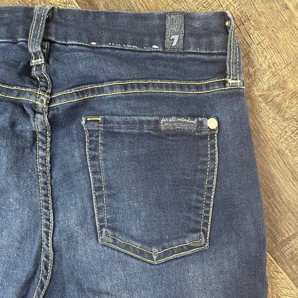 7 For All Mankind Skinny Jeans Pants Denim ((size 26)) - Picture 3 of 9